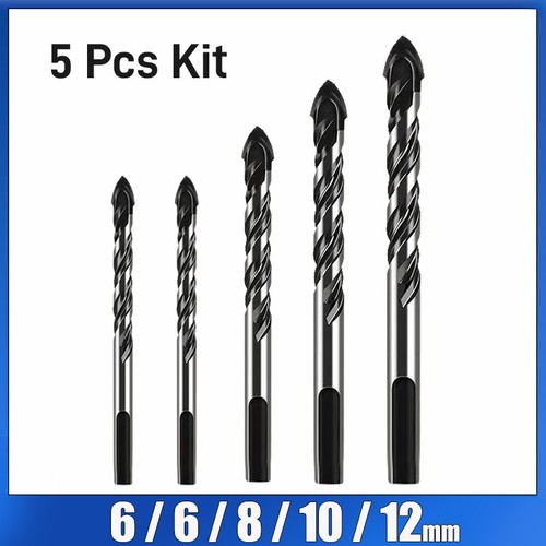 5tlg fliesenbohrer glasbohrer - 5tlg,