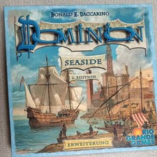 Leerkarton Dominion Seaside 2. Edition nur die Schachtel Verpackung ohne Karten