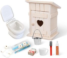 Miniatur Toilettenhäuschen 8