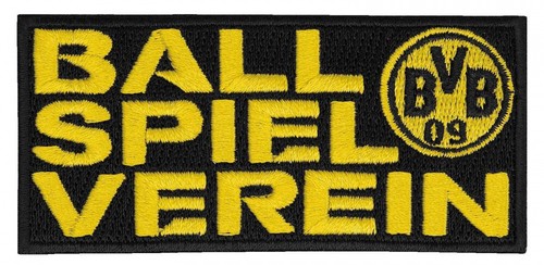Borussia dortmund aufnäher - borussia,
