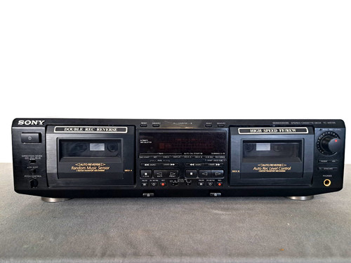 Sony we725 doppel tapedeck - sony, doppel-tapedeck