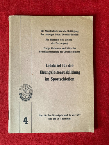 Lehrbrief für die