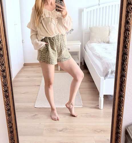 Neue bestickte zara shorts s - neue,
