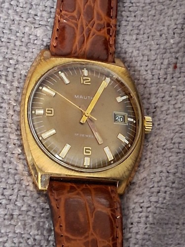 Mauthe herren uhr vergoldet - herren,
