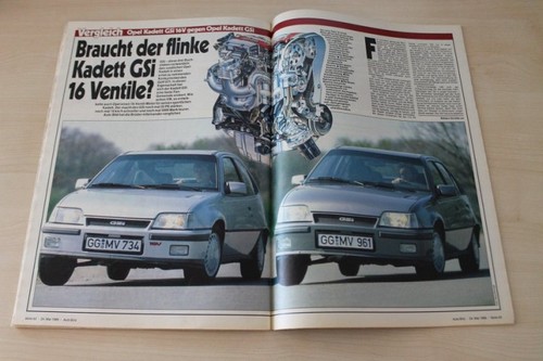 Auto bild 1988 opel - bild, kadett