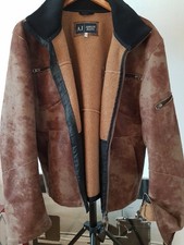 Armani Jeans  Wild Leder Jacke