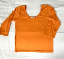 CONTATTO 3/4arm-T-Shirt, orange Gr. 36 - TOP