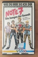 Note 7 - UW Video - Kleinstlabel - VHS