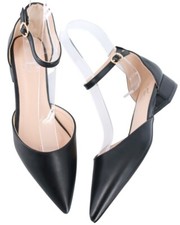 Spitze Ballerina-Sandalen