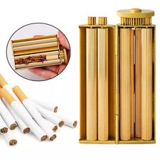 Zigaretten Roller Antike Messing Tabakroller Drehmaschine Manuell Langlebig Edel