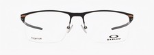 OAKLEY TIE BAR 0,5 Titanium Halbrandbrille OX5140-0156 Satin Black 56/16 141