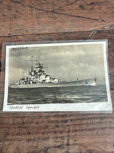Postkarte schlachtschiff - postkarte:,