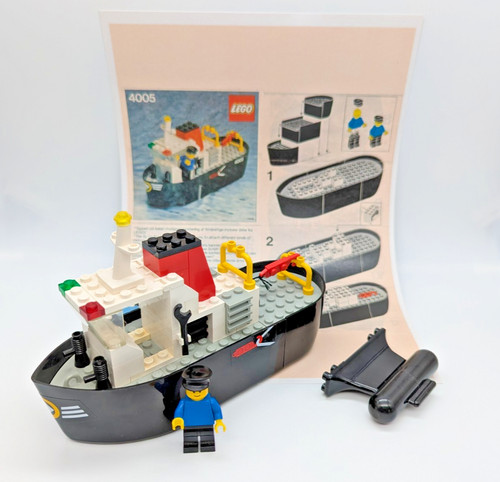 Lego 4005 tug boat schiff - lego,