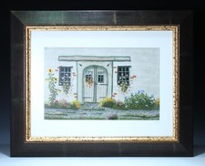 Stickbild BAUERNHAUS von