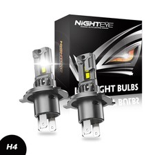 2X H4 LED Scheinwerfer 70W