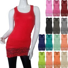 Damen Spitze Tank Top