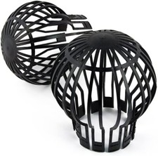 4 STÜCK Fallrohrschutz Laubstopp Laubschutz Regenrinnenschutz Dachrinnenschutz