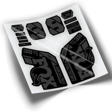 WP437  GABELAUFKLEBER  FOX 38 FACTORY 2021 - 2024  SET DECALS  AUTOCOLLANTS