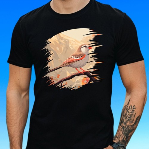 Herren shirt zebrafinken - herren,