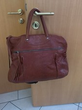 Handtasche Marc O‘Polo groß in Cognac aus Leder