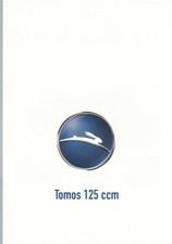 P + TOMOS + Modellübersicht 125 ccm + Prospekt brochure + 4 Seiten