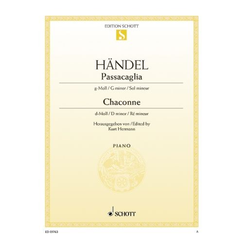 Passacaglia moll chaconne - g-moll, /