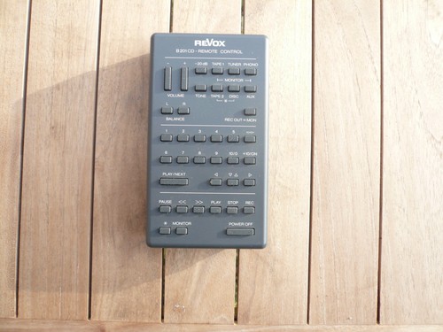 Revox fernbedienung 201 cd - revox,