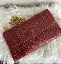 100%Leder Struktur bordeaux