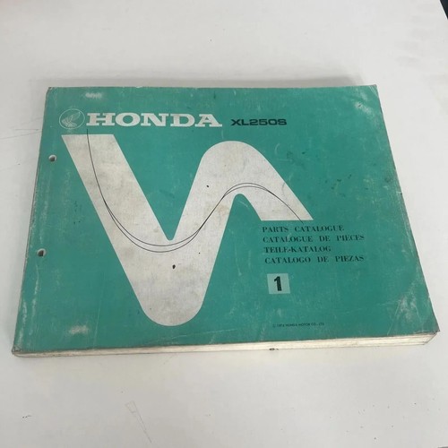 Honda xl250s teile - xl250s, teile-katalog