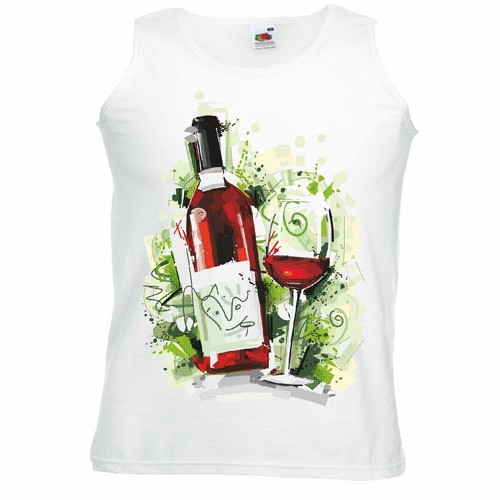 Tank top rotwein weinglas - top,