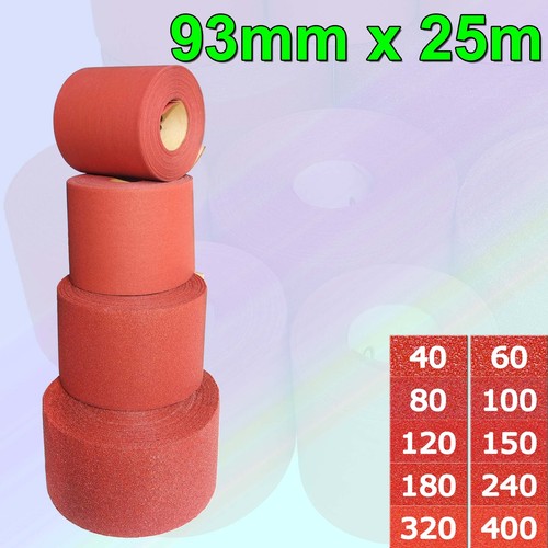 Schleifpapier rolle 93mmx25m - schleifpapier,