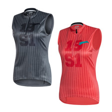 Damen Radtrikot Rad Trikot Radtop Sporttop Top PROTECTIVE "P-Blue Sun" Gr. 38