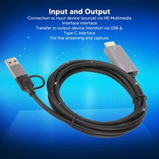 Video Karte 4K HD Multimedia Interface Zu USB Typ C Video Recorder C Neue