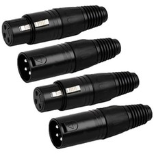 XLR-Anschluss Set mit 4