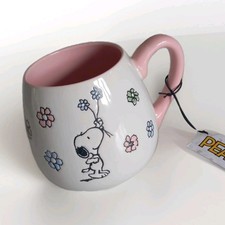 PEANUTS Snoopy Tasse Blumen