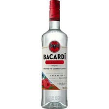 6 Flaschen Bacardi Razz 0,7 L
