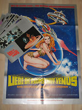 Liebe im Raumschiff Venus 12 FOTOS + Plakat SEX BUSEN  SCIFI Cinderella 2000