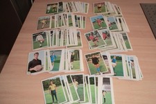 343 Sammelbilder, Sammelalbum Fußball 1967/68, "UNGEKLEBT", BERGMANN-Verlag