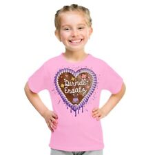 Kinder T-Shirt Lebkuchenherz Dirndl Ersatz Größe 86 - 164 Mädchen Jungen Fun