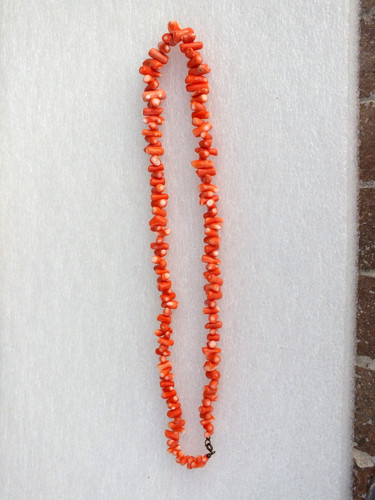 Vintage korallenkette - vintage,