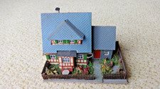 Auhagen DDR Thüringer Haus 1/39  H0 Pappe Gebäude Modellbahn