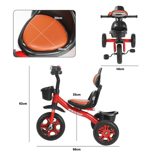 Kinder dreirad mit spieluhr - mit,