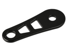 Tachohalter großer Durchmesser, Schwarz, Edelstahl - für Simson S50, S51, S70