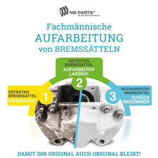 Aufarbeitung Bremssattel