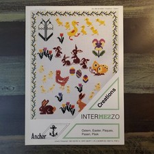 Ostern, Intermezzo, Hardanger, Stickmotive, Kreuzstich, Zählmuster, A4