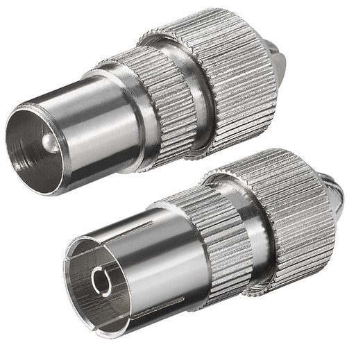 Paar iec stecker kupplung - iec, +