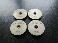 Gewinde Lehrring M 4,5 x 0,5 - 6g Feingewinde Gewindelehrring LMW NEU #KB2-8#