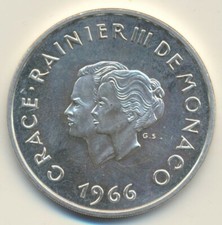 Monaco fürstentum francs - fürstentum, 10