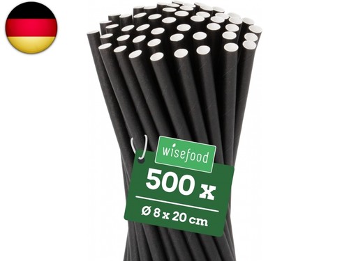 Wisefood strohhalme papier - strohhalme,