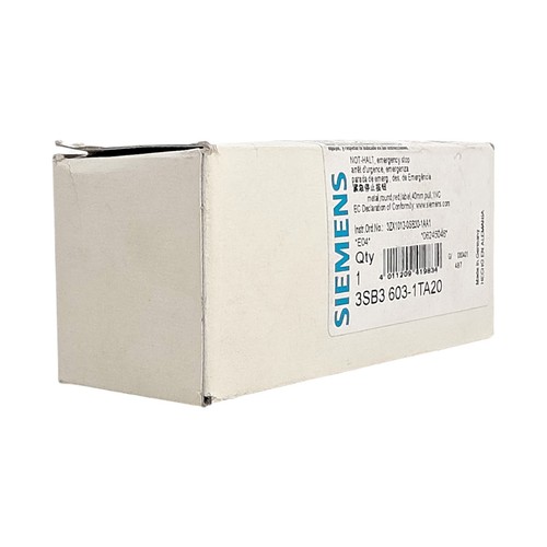 Siemens 3sb3603 1ta20 - siemens, 3sb3603-1ta20